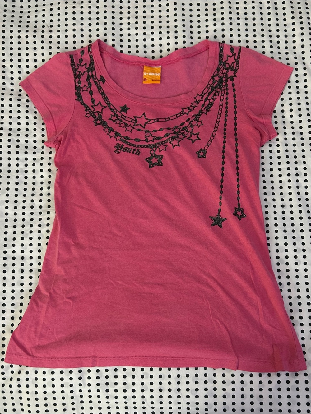 Vintage y2k graphic fitted tee